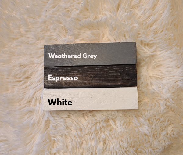 Wood Lantern Candle Holder Colour Choices - Weathered Grey, Espresso & White