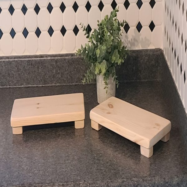 Wood Risers - Natural