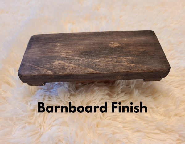 Wood Riser - Barnboard Finish
